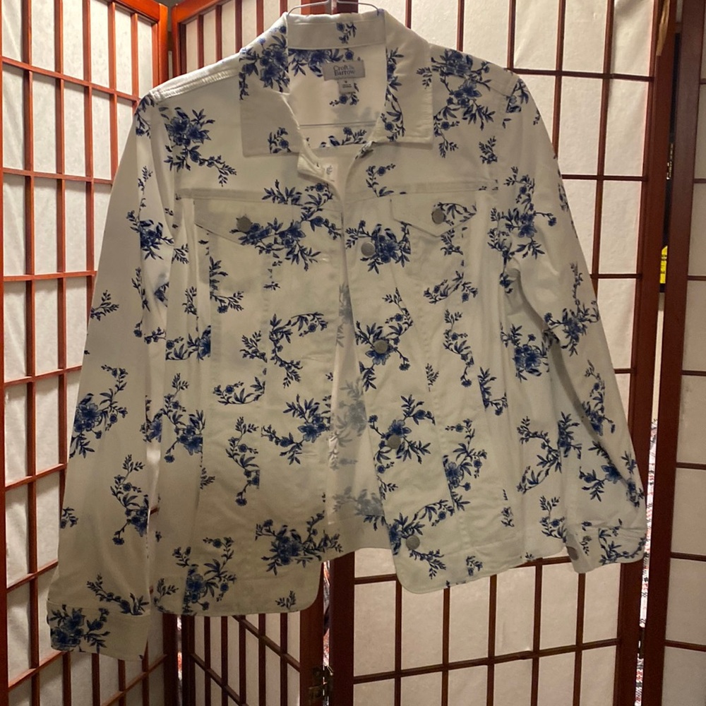 Croft & barrow jacket Sz Med